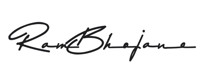 Handwritten signature of Ram Bhojane